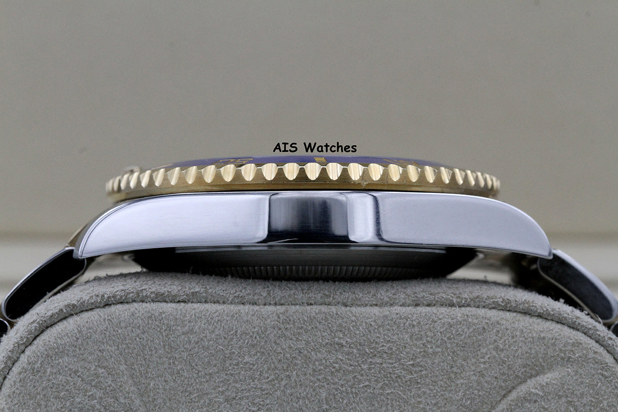 Rolex Submariner 18K YG/SS 116613LB SunBurst Blue Dial Ceramic 40MM 2018 B&P