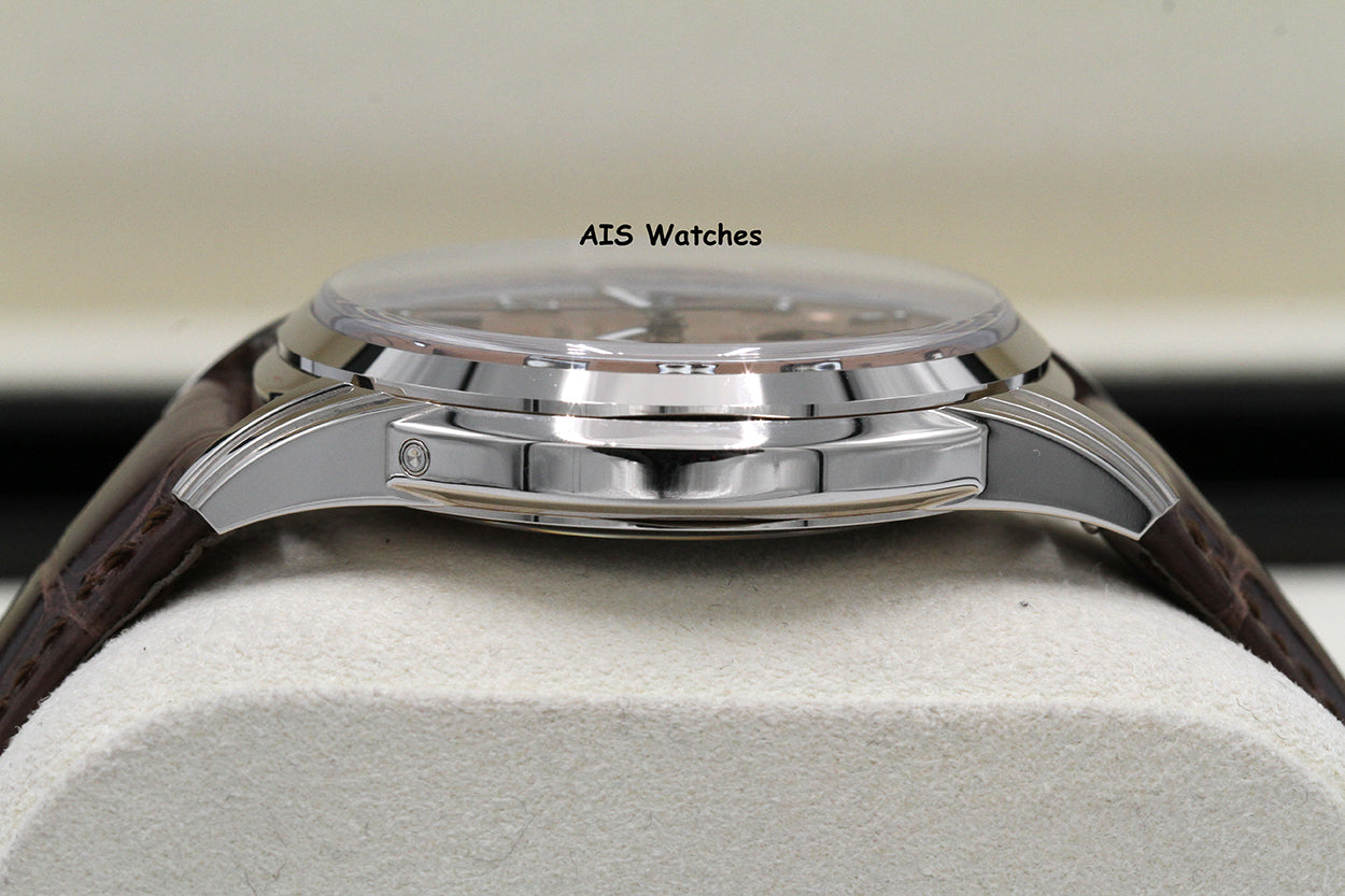 Patek Philippe Perpetual Calendar 5320G White Gold Rose Dial Box & Papers