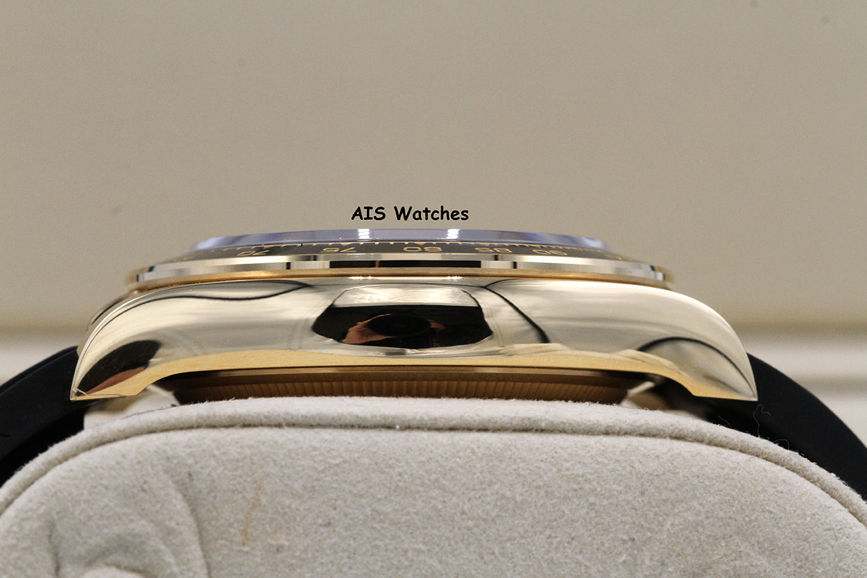 BNIB Rolex 126518LN Daytona Cosmograph 18K YG OysterFlex Paul Newman Dial B&P