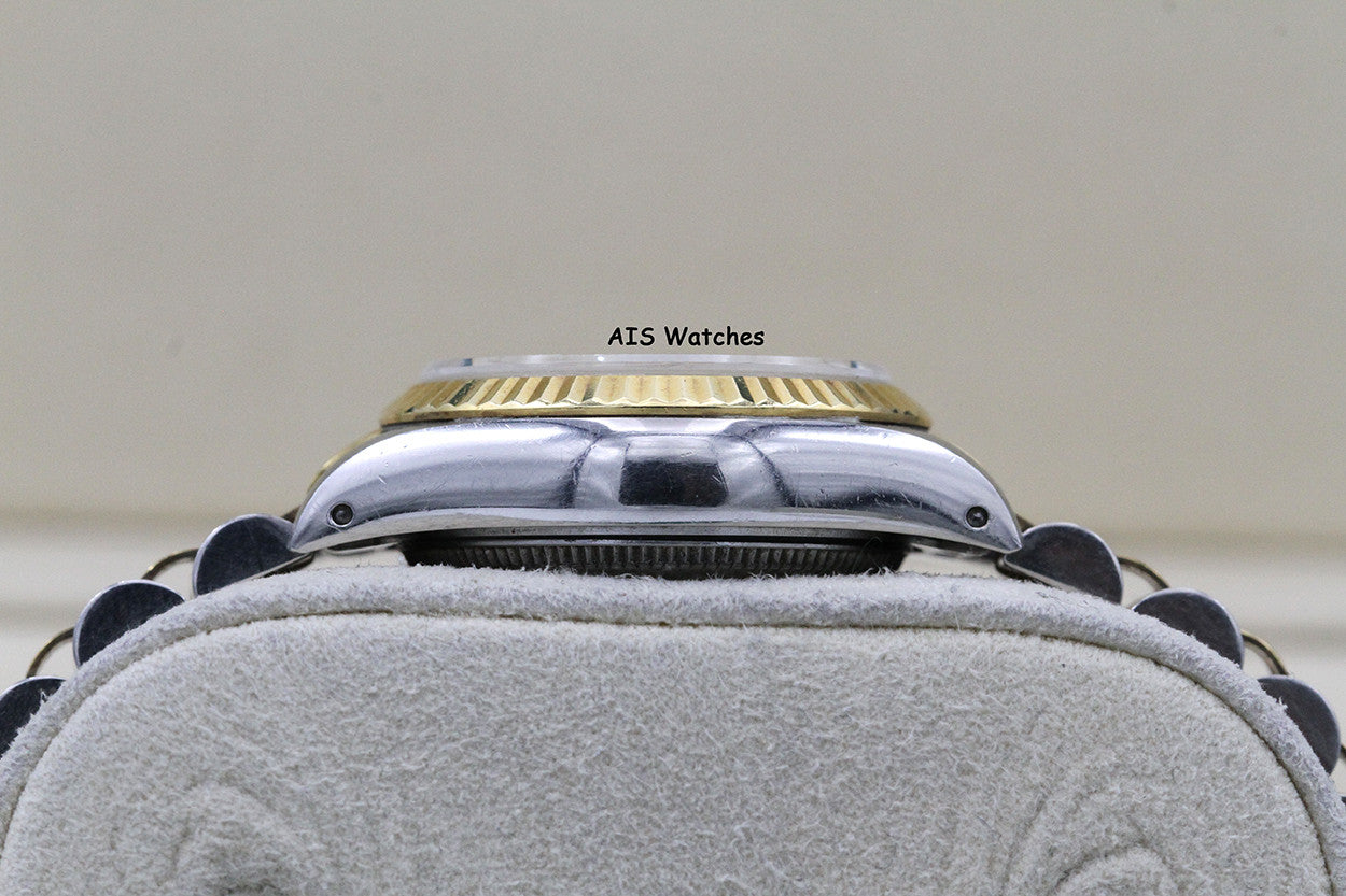 Rolex Ladies Two-Tone DateJust 69173 White Computer Dial 26MM R Serial - 1988 with Papers