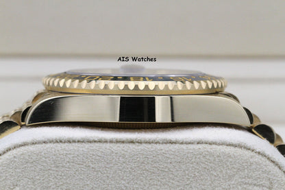 BNIB Rolex GMT-Master II 126718GRNR 18K Yellow Gold Black Dial Jubilee B&P