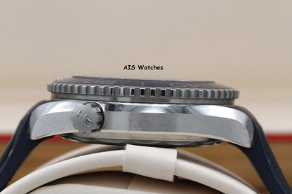 Omega Seamaster Planet Ocean 600M 215.33.40.20.03.001 39.5MM Blue Dial B&P