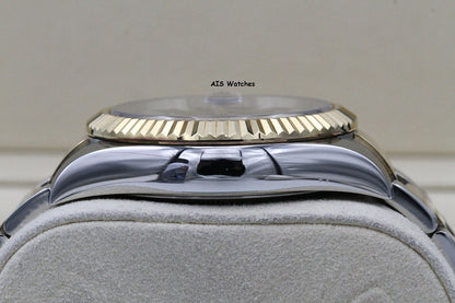 Rolex 326933 Sky-Dweller 18K Yellow Gold / SS Oyster Black Dial BP