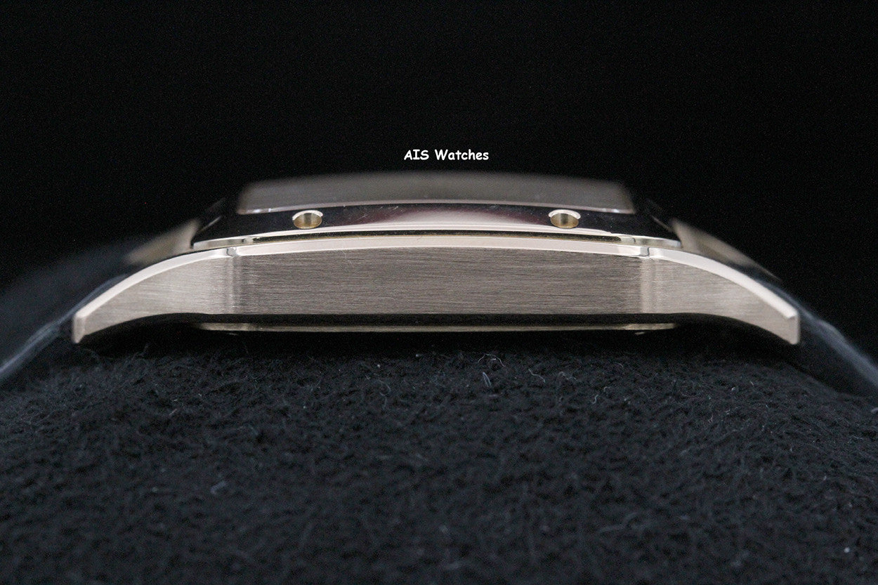 Cartier Santos Dumont Small WGSA0022 18K RG 38MM x 27.5MM Silver Dial Box & Paper