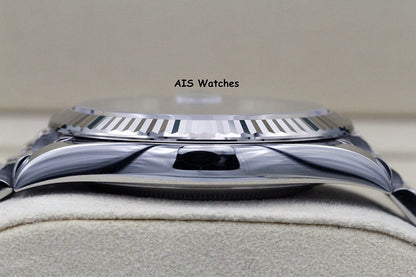 BNIB Rolex Datejust 41MM 126334 White Stick Dial Jubilee Box & Paper