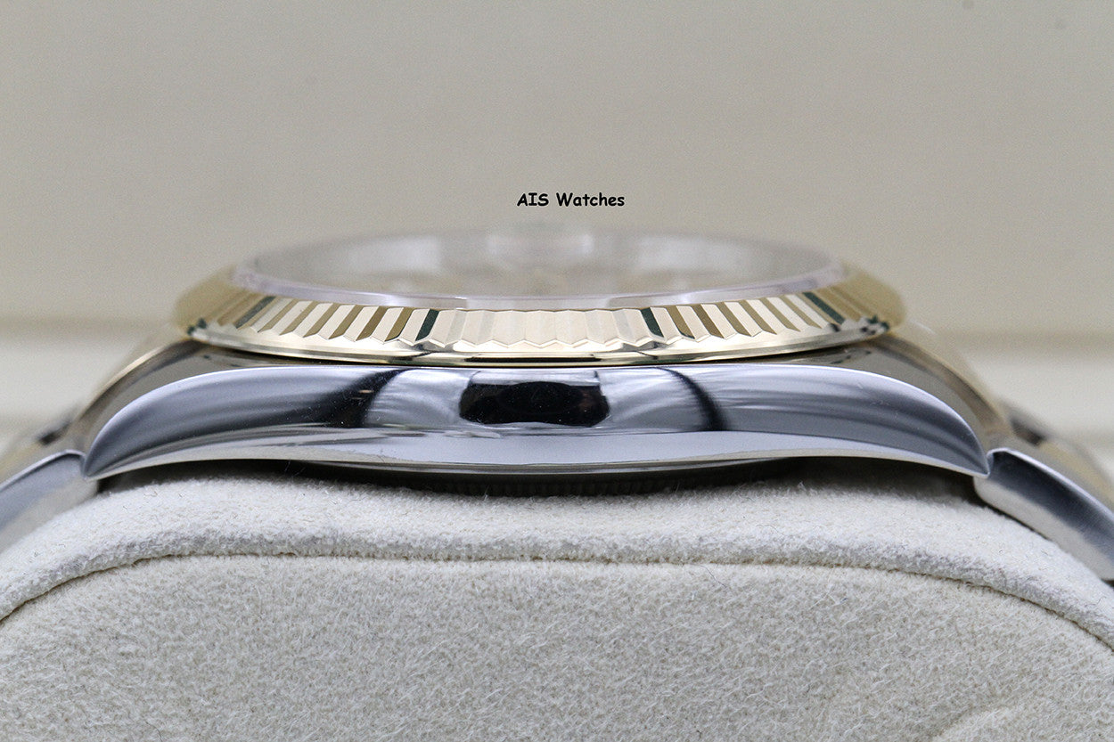 Rolex 126333 DateJust 41MM 18K YG/SS Champagne Stick Dial Oyster Bracelet 2022 Box & Papers
