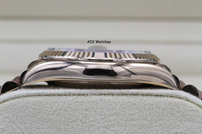 Rolex 128235 DayDate 36MM DD36 EverRose Gold Brown Ombré-Diamond Dial Box & Paper