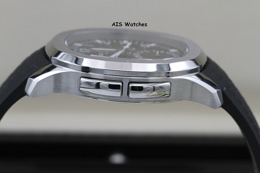 BNIB Patek Philippe Aquanaut 5164/A-001 Travel Time 40MM Box & Papers