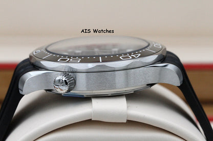 BNIB Omega Seamaster 300M 42MM Diver Black Wave Dial 210.32.42.20.01.001 B&P