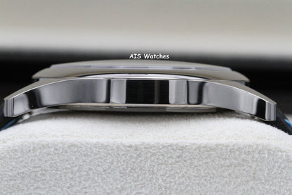 Patek Philippe 6007G-011 Calatrava White Gold Black / Sky Blue 40MM Box & Papers