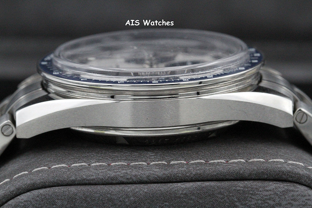 Omega Speedmaster CK2998 Blue SS Bracelet / Leather 311.33.40.30.02.001 Box&Papers