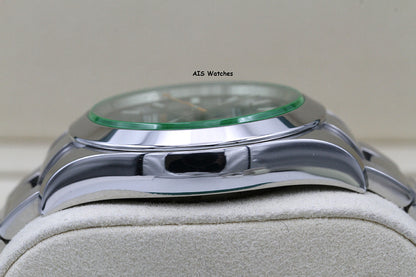 Rolex Milgauss Z-BLUE 116400GV Green Crystal Blue Dial 2021 Box & Papers