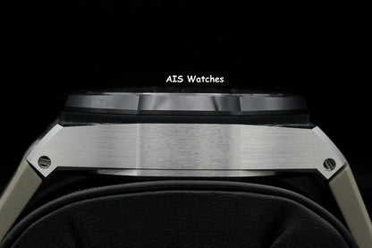 BNIB Audemars Piguet 26420SO.OO.A600CA.01 Royal Oak Offshore 43MM Taupe Dial BP