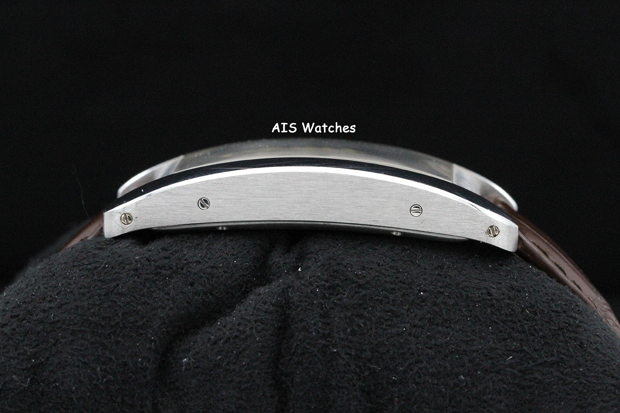 Cartier Tank Americaine W2603256 18K WG Automatic Silver Dial B&P