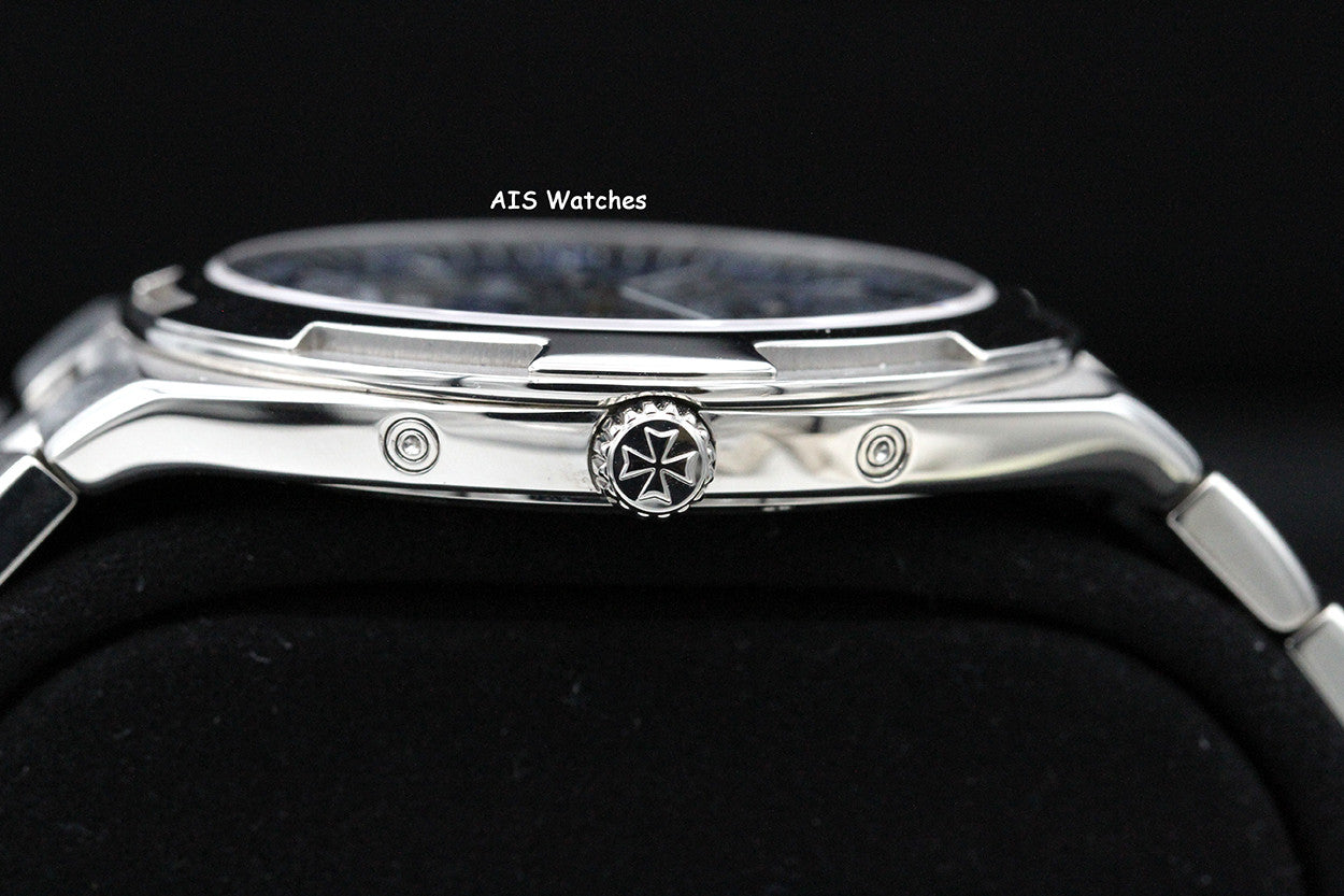 Vacheron Constantin Overseas Perpetual Calendar 4300V 18K WG Blue Dial B&P