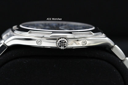 Vacheron Constantin Overseas Perpetual Calendar 4300V 18K WG Blue Dial B&P