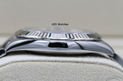 BNIB Rolex Datejust 41MM 126334 Wimbledon Slate Roman Dial Oyster Box & Papers