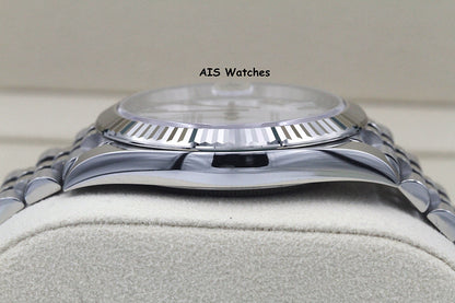 BNIB Rolex Datejust 41MM 126334 White Roman Dial Jubilee Box & Papers
