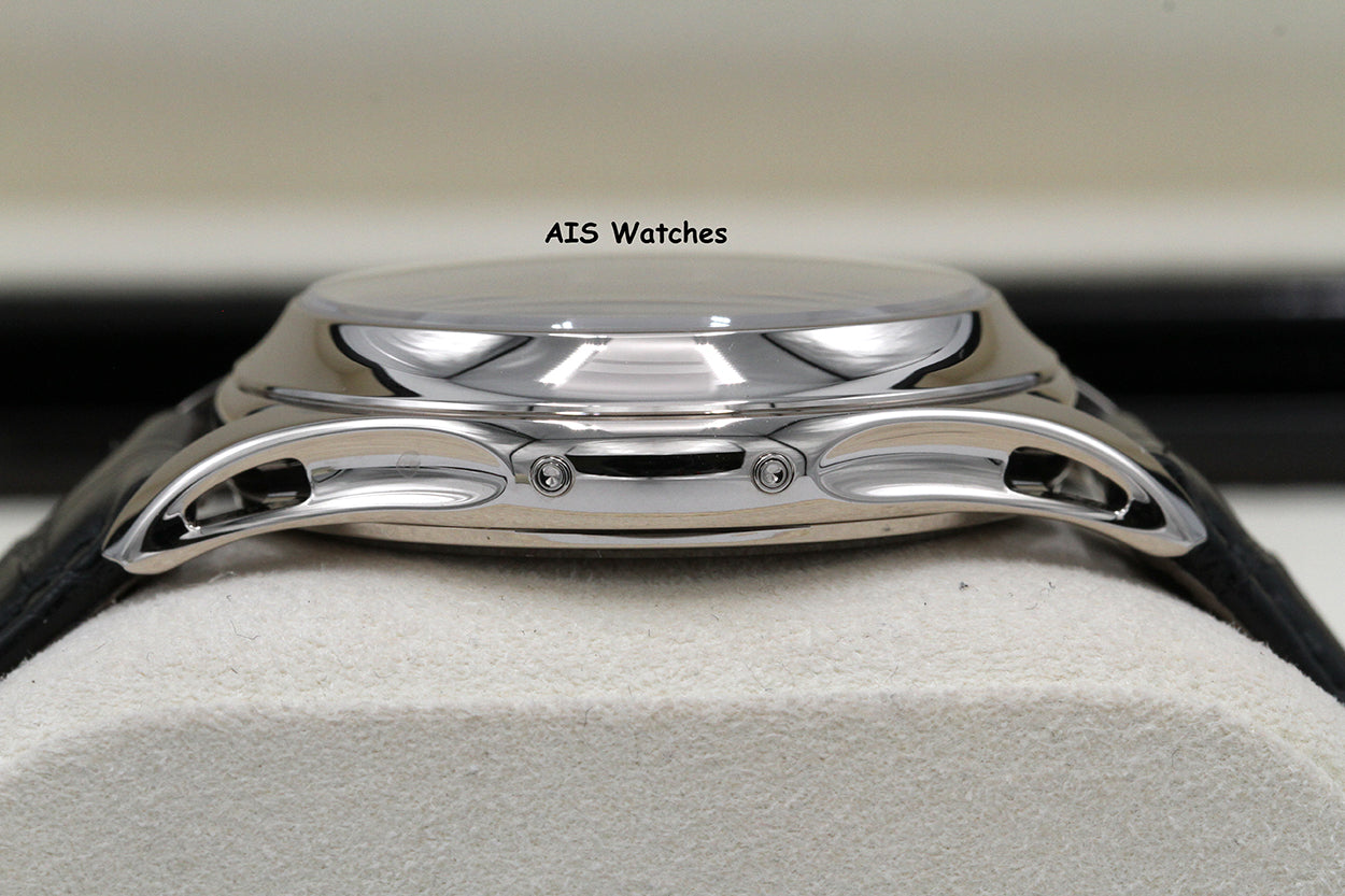 Patek Philippe Annual Calendar 5205G White Gold Blue Dial Box & Paper