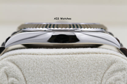 Rolex 228239 DayDate 40MM DD40 18K White Gold Olive Green Roman Dial B&P