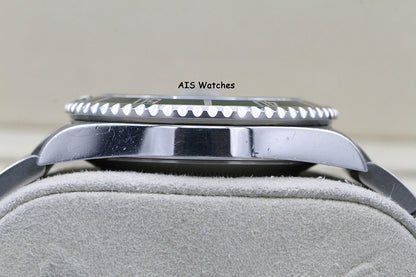 Rolex Submariner 16610LV 50th Anniversary Kermit D Serial Box & Papers