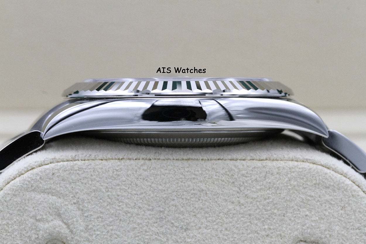 Rolex Datejust 41MM 126334 Mint Green Dial Oyster 2024 Box & Papers
