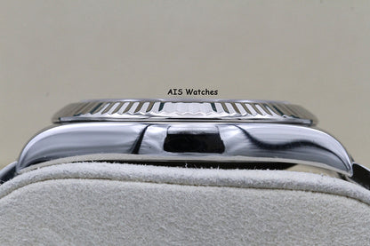 Rolex Datejust II 41MM 116334 Blue Stick Dial Stainless Steel 2015 Box & Papers