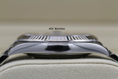 BNIB Rolex Datejust 41MM 126334 Green Stick Dial Jubilee Box & Paper