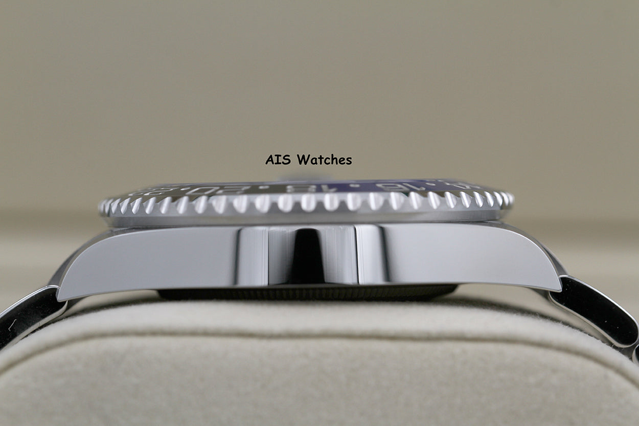 BNIB Rolex GMT Master II 126710BLNR Batman Oyster Bracelet Ceramic Bezel BP