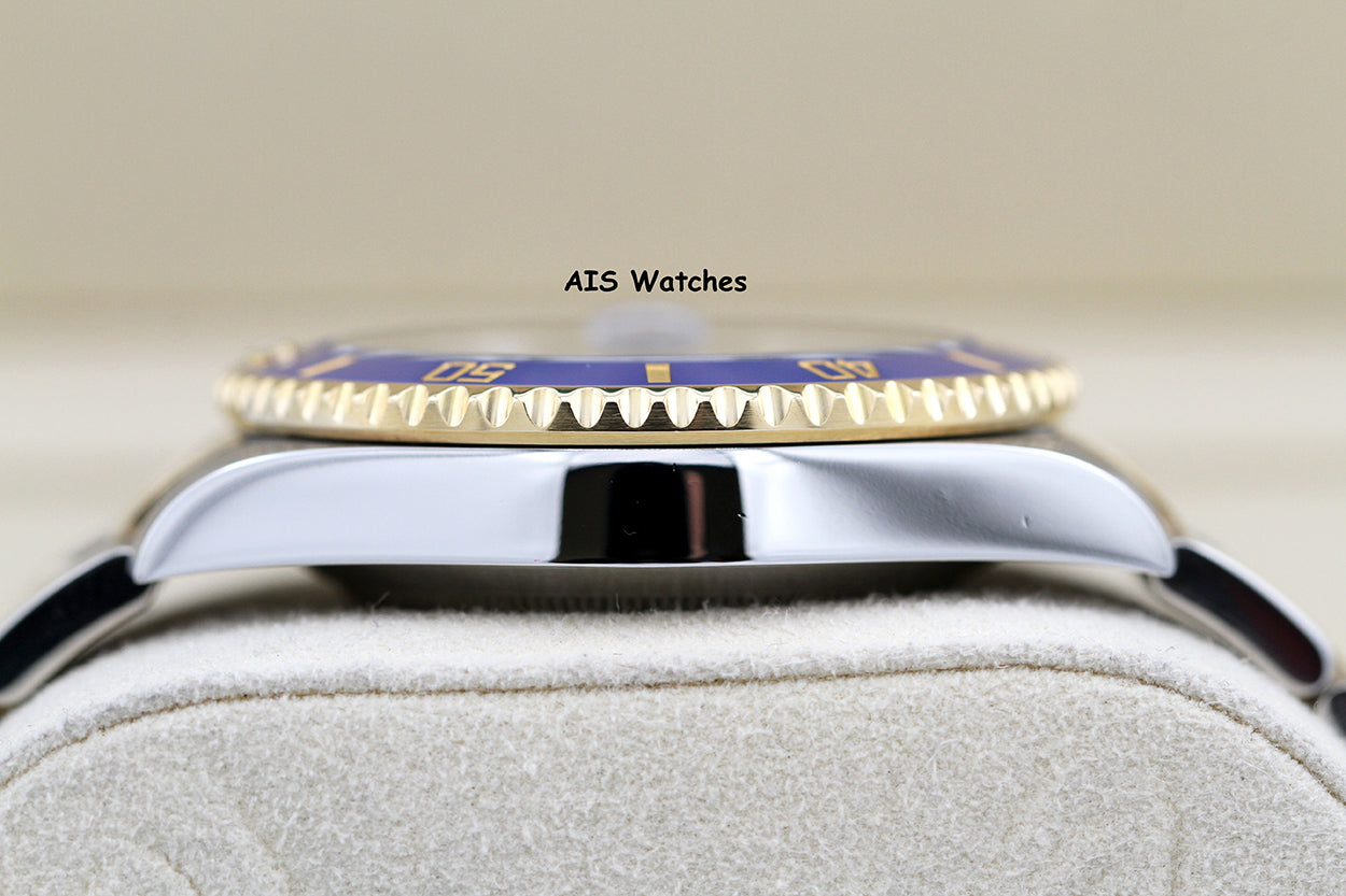 Rolex Submariner 18K YG/SS 116613LB SunBurst Blue Dial Ceramic 40MM 2019 B&P