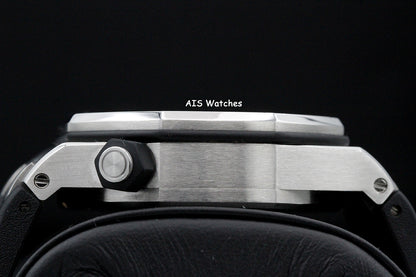 Audemars Piguet 15710ST Royal Oak Offshore Diver Black Dial 42MM Box & Papers