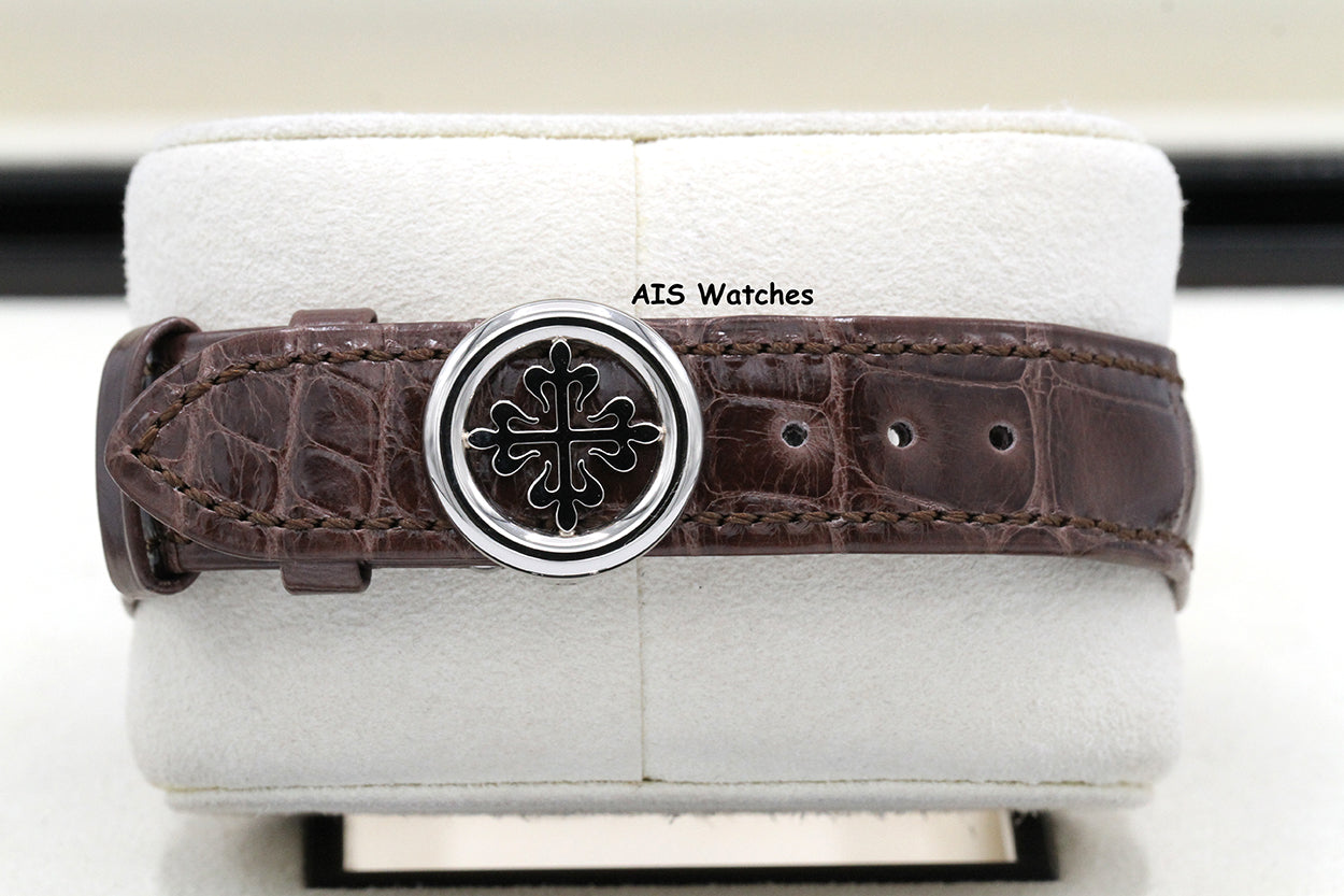 Patek Philippe Perpetual Calendar 5320G White Gold Rose Dial Box & Papers