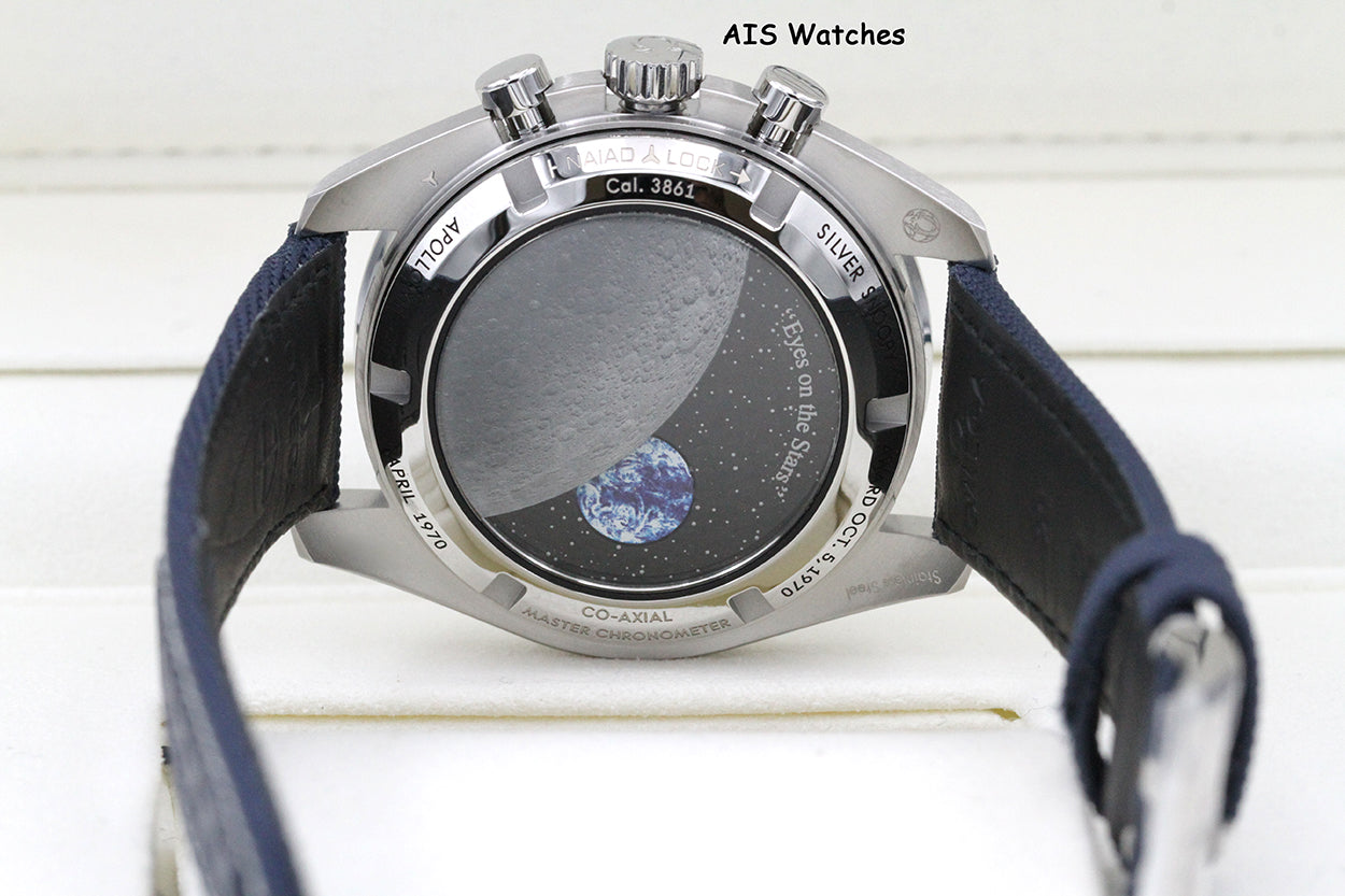 BNIB Omega SpeedMaster Moonwatch Apollo 13 Silver Snoopy 310.32.42.50.02.001 BP