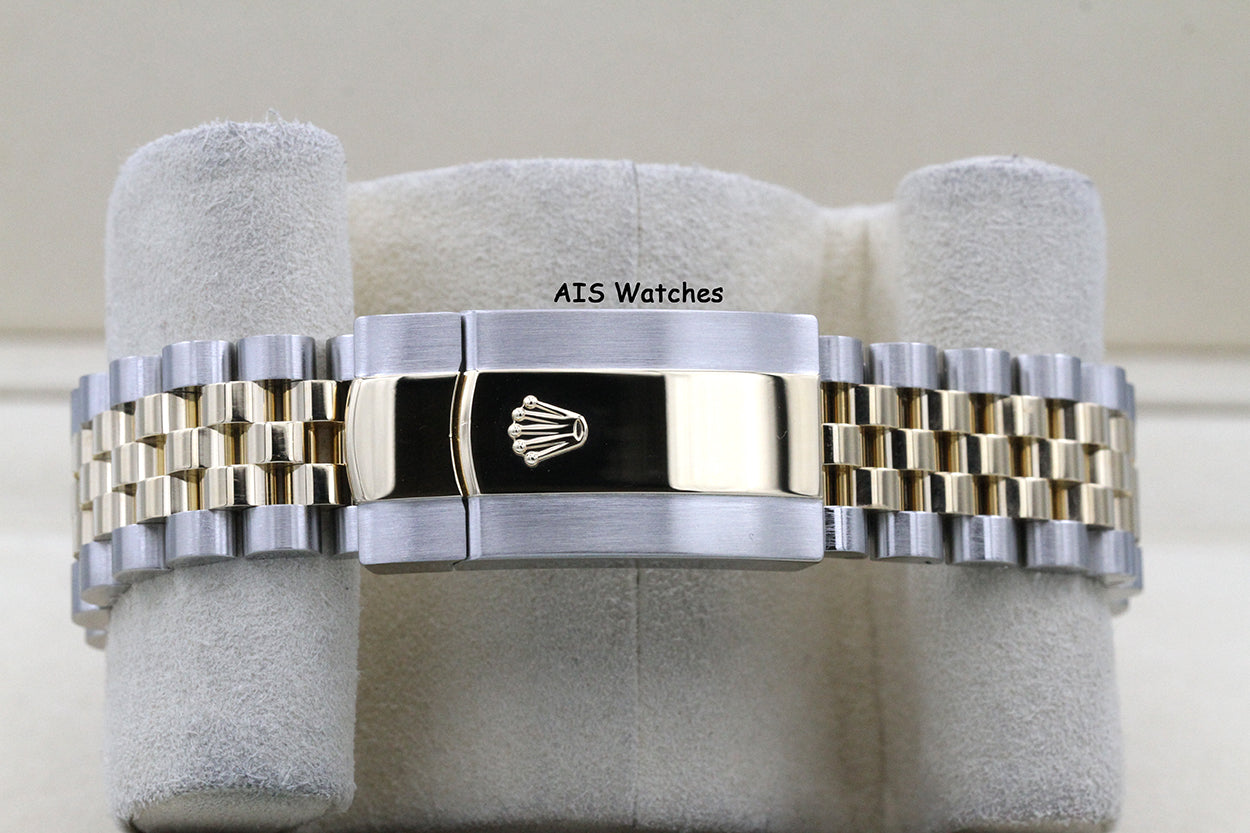 Rolex 126333 DateJust 41MM 18K YG/SS Black Stick Dial Jubilee Bracelet 2021 B&P