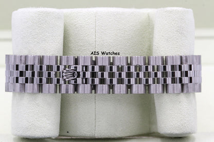 Rolex Ladies DateJust 178274 White Roman Dial 31MM Jubilee B&P