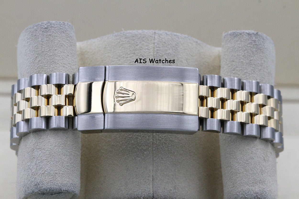 Rolex 126333 DateJust 41MM 18K YG/SS Champagne Stick Dial Jubilee Bracelet B&P