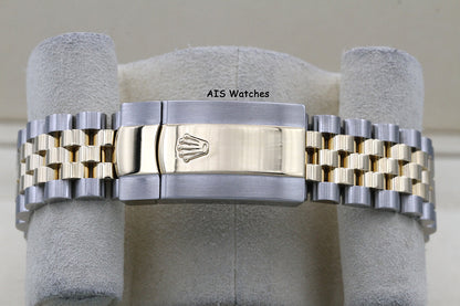 Rolex 126333 DateJust 41MM 18K YG/SS Champagne Stick Dial Jubilee Bracelet B&P