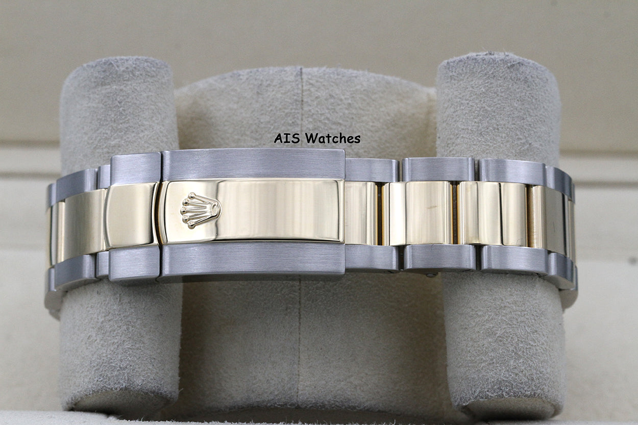 Rolex 126333 DateJust 41MM 18K YG/SS Slate Roman Wimbeldon Dial Oyster B&P