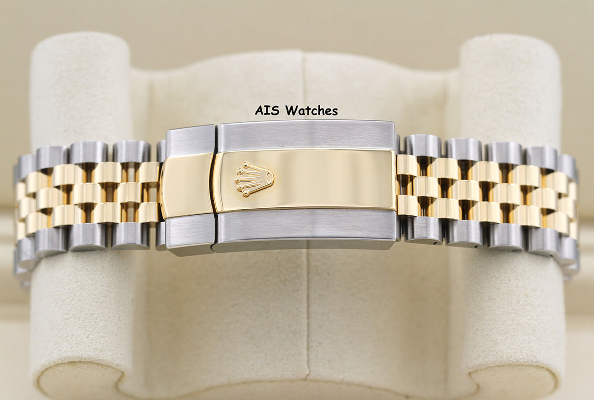 BNIB Rolex 126233 DateJust 36MM 18K YG/SS Champagne Stick Dial Jubilee Bracelet B&P