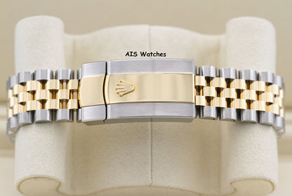 BNIB Rolex 126233 DateJust 36MM 18K YG/SS Champagne Stick Dial Jubilee Bracelet B&P