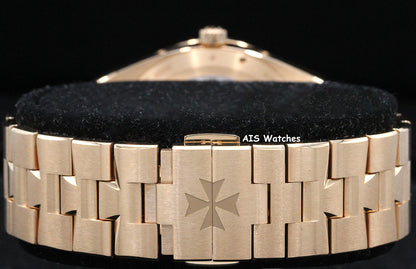 Vacheron Constantin 4300V Overseas Perpetual Calendar 18K Rose Gold Blue Dial BP