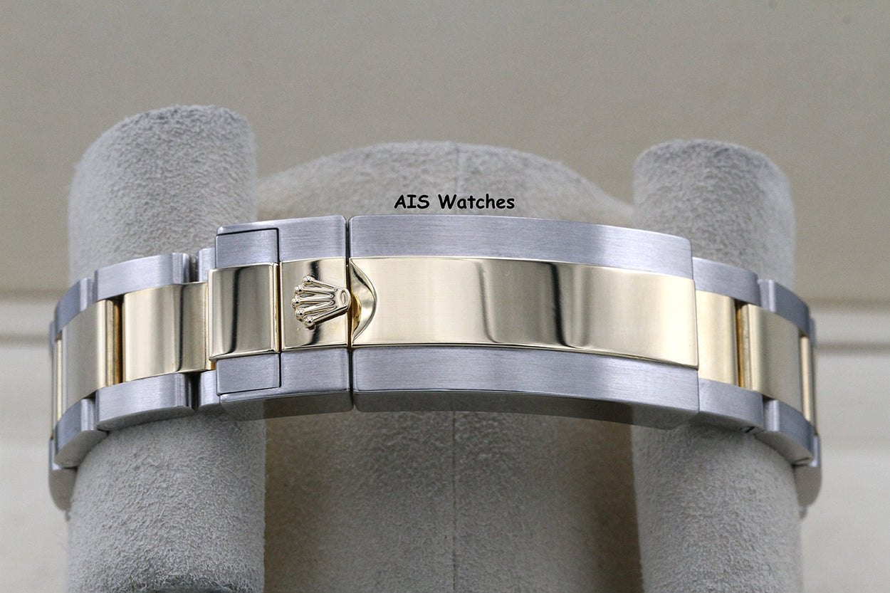 Rolex Submariner 18K YG/SS 116613LB SunBurst Blue Dial Ceramic 40MM 2018 B&P