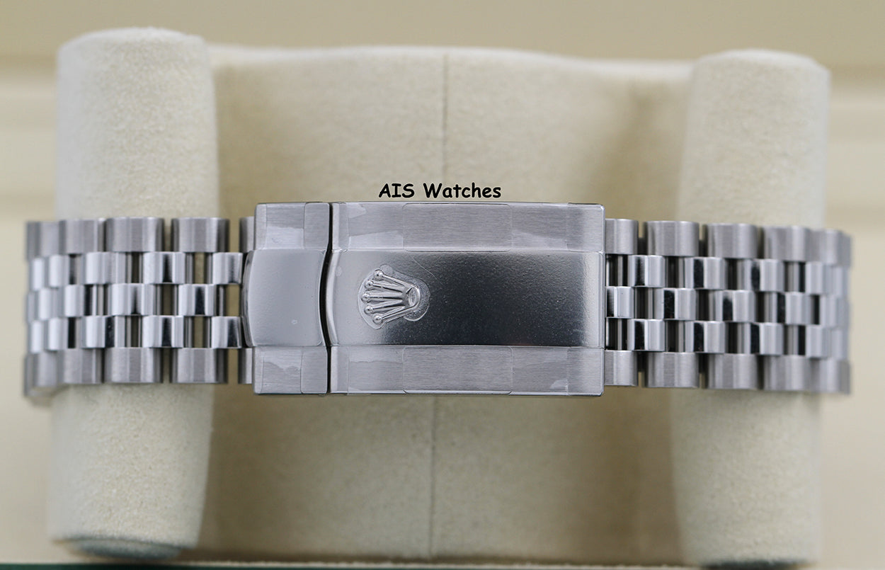 BNIB Rolex Datejust 41MM 126334 Green Stick Dial Jubilee Box & Paper