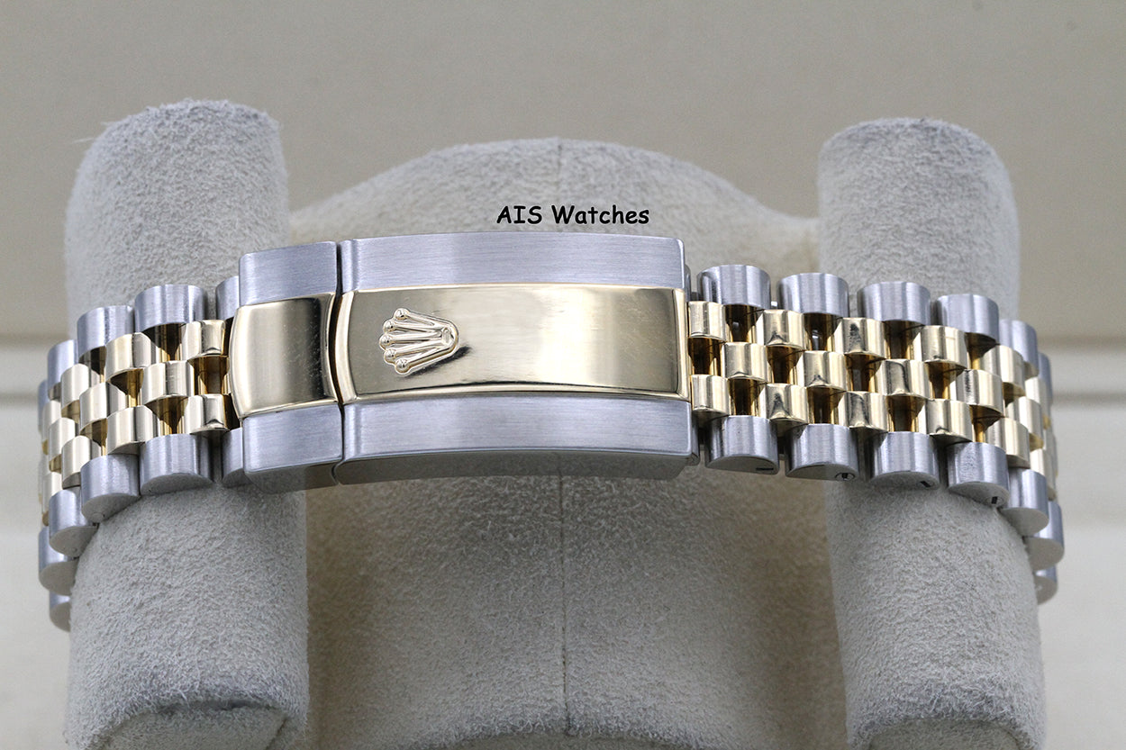 Rolex 126333 DateJust 41MM 18K YG/SS White Stick Dial Jubilee 2020 B&P