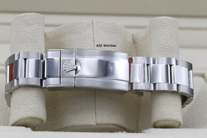 BNIB Rolex 116576TBR Platinum Daytona Cosmograph Ice Blue Arabic Dial Baguette Diamond Bezel B&P