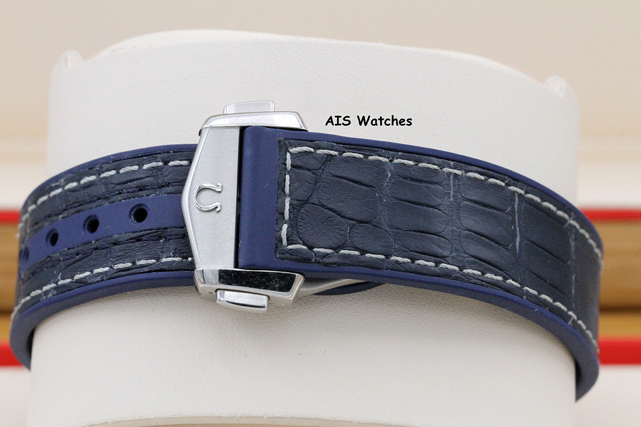 Omega Seamaster Planet Ocean 600M 215.33.40.20.03.001 39.5MM Blue Dial B&P