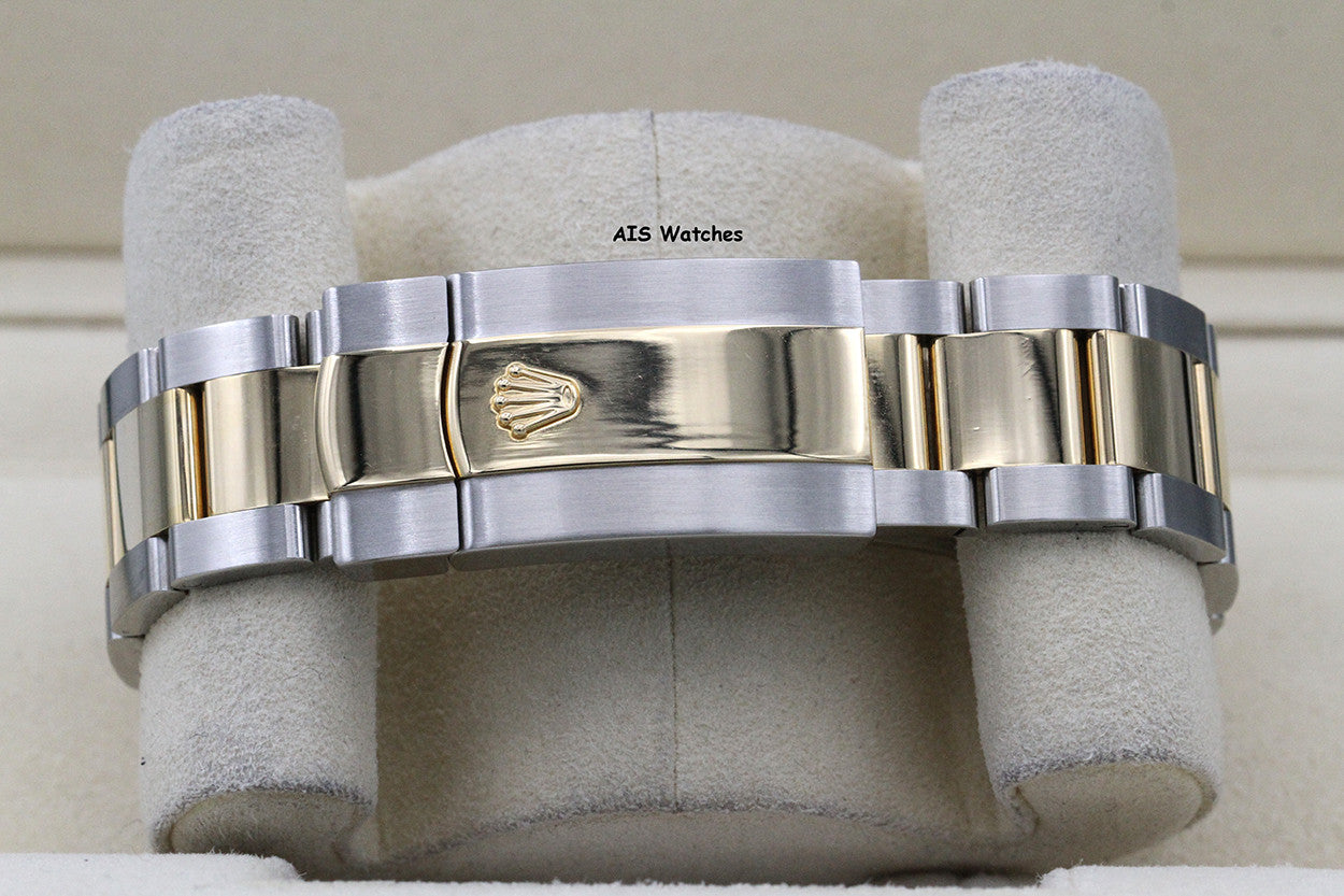 Rolex 326933 Sky-Dweller 18K Yellow Gold / SS Oyster Black Dial BP