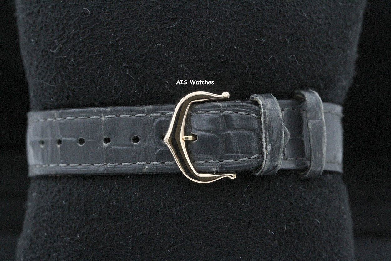Cartier Santos Dumont Small WGSA0022 18K RG 38MM x 27.5MM Silver Dial Box & Paper