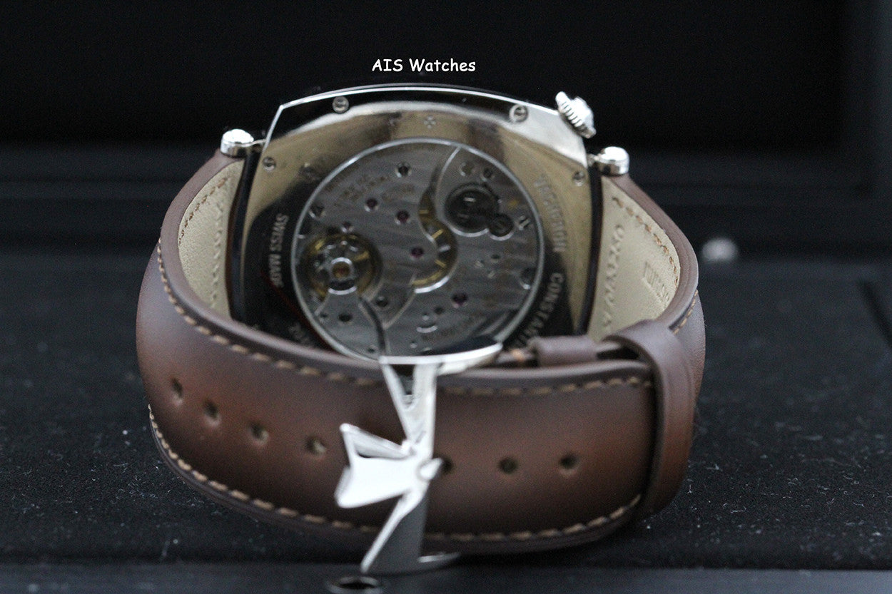 Vacheron Constantin Historiques American 1921 18K WG 82035/000G-B735 Silver B&P