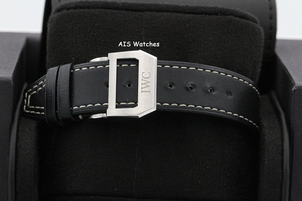 IWC Schaffhausen IW329303 Big Pilot 43MM Blue Dial Leather Strap BP
